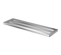 Viega Advantix Cleviva Canivelle de douche insert 794101 Inox brossé, Visign C2, double ouverture d'entrée