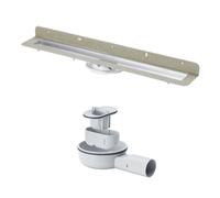 Viega Advantix Corps d'encastrement pour caniveau de douche, DN 50, 737016+737580,