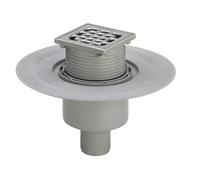 Viega Advantix Évacuation de salle de bains, set complet, pour une installation à la verticale DN 50, 556914,