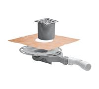 Viega Advantix Évacuation de salle de bains, set complet, pour une installation à plat DN 40/50, 687700,