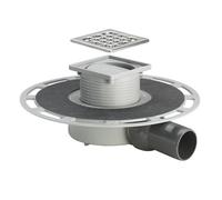 Viega Advantix Évacuation de salle de bains, set complet, pour une installation standard DN 50, 617288,