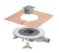 Viega Advantix Évacuation de salle de bains, set complet, pour une installation standard DN 50, 669249,