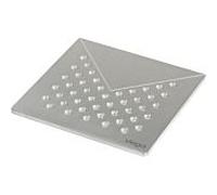 Viega Grille Advantix 492328 Visign RS1, 143 x 143 mm, acier inoxydable massif