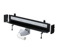 Viega Advantix Vario - Caniveau de douche 30-120 cm, pour installation murale, noir 736552