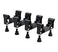 Viega Advantix Vario set de pieds réglable 721701 acier inoxydable, 4 pièces, 70mm, pour douche Advantix Vario