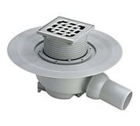 Viega bain de drain Advantixshower 4921,76 DN 50 avec fixation avec le drain horizontal