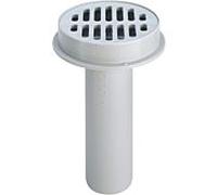 Viega balcon / terrasse Advantix 125158 DN 50, plastique gris, écoulement vertical, résistant aux UV