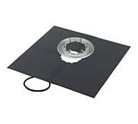 Viega bride de serrage 4948,31 acier inoxydable avec EPDM géomembrane 500x500mm