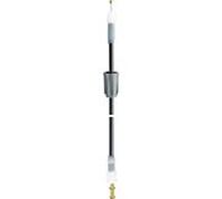 Viega Câble Bowden 678586 L 600 mm, plastique gris, pour lave-vaisselle avec écrou en plastique
