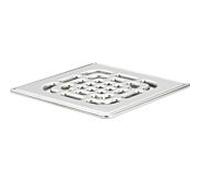 Viega Cadre de rénovation Advantix Viega 150x150 mm, acier inoxydable, pour une installation sur un ancien drain