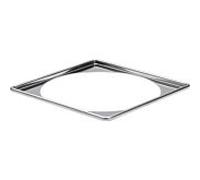 Viega Cadre de rénovation Advantix Viega 150x150 mm, acier inoxydable, pour une installation sur un ancien drain