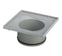 Viega Cadre empilable Advantix 534493 150x150mm, plastique gris, avec cadre en plastique