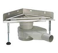 Viega corps de drain d'angle Advantix 592.363 droite, DN 40/50, acier inoxydable, Rahmen mat 4972,80
