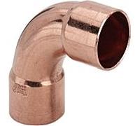 Viega coude 100063 22 mm, 90 degrés, cuivre