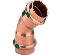 Viega - Coude 45 en cuivre a sertir FF diametre 16 modele 2426 444068