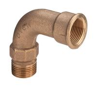 Viega Coude 90 Degré 3001 IN G1 1/2 Bronze Rouge