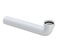Viega coude à Viega 106966 G 2000 2000 / 2x40x270mm, plastique blanc , avec joint