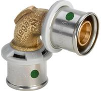 Viega Coude Sanfix Fosta Sanfix P 90 degrés, d 63mm laiton rouge modèle 2116, 56