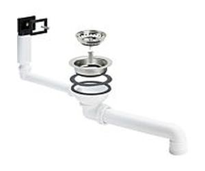 Viega décharge / trop-plein 678548 G 2000 2000 / 2, plastique blanc, sans 2000 câble Bowden