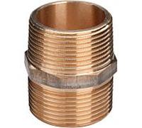 Viega double tétine 266608 R 2000 , bronze, polygonal