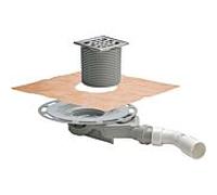 Viega Drain de salle de bain Advantix 687700 DN 40/50, BH 62mm, plastique, avec fixation