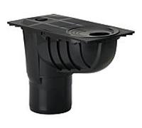 Viega eaux pluviales Advantix 586744 DN 100, plastique noir, évacuation verticale