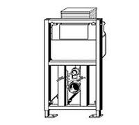 Viega Eco Plus réservoir encastré 606695 hauteur 830mm, acier vert