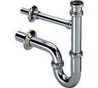 Viega fuite d'eau 11/4 ", chromé, avec entrée droite