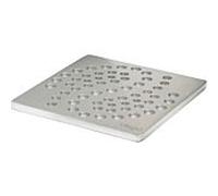 Viega Grille Advantix 492311 Visign RS4, 94x94mm, solide, acier inoxydable 2000 .4301