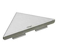Viega Grille Advantix 605414 Visign EA4, 165x20mm, acier inoxydable, mat