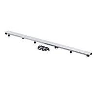 Viega grille de canal de douche Advantix Visign ER10 737153 750 mm, acier inoxydable, mat, contour angulaire, 4982.50