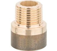 Viega - Lot De 10 Raccords Rallonges Robinet Mâle/femelle 1/2'x1/2' L15 Bronze - 651121