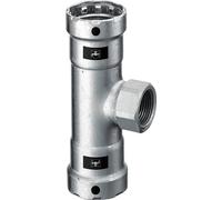 Viega Megapress-té, DN 40, Rp 3/4 acier non allié, revêtement zinc-nickel modèle