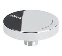 Viega Multiplex Trio bouton 684624 laiton chromé, marche / arrêt, eau chaude / froide