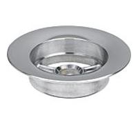 Viega partie supérieure de valve 119812 70 x 16 mm, laiton chromé