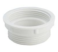 Viega pièce de compensation de hauteur 667726 G 2000 2000 / 2xG 2000 2000 / 2, compensation 15 mm, plastique blanc
