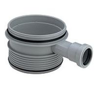 Viega Pièce de réglage en hauteur Advantix 159030 entrée DN 40, plastique gris, avec joint anti-retour