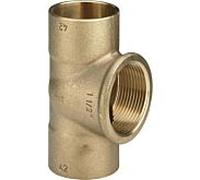 Viega Pièce en T 112035 28 mm x Rp 3/4 x 28 mm, bronze