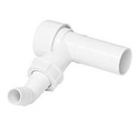 Viega pièce en T 754785 en plastique, pour le raccordement de l'eau au goutte à goutte sur le tuyau de trop-plein