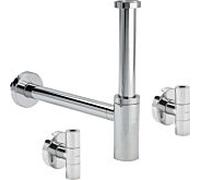 Viega piège Eleganta set 1, 5788,4 11,4 », chromé, avec deux soupapes d'angle Visign