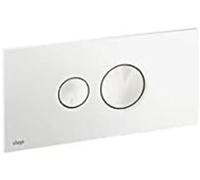 Viega Plaque d'actionneur Visgin 83151, blanc n° 596316