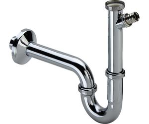 Viega Plus-Sifon siphon de lavabo tubulaire chrome 445577