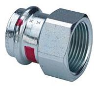 Viega Prestabo Pièce de transition Taraudage Rp avec SC-Contur Polygone avec filetage intérieur 54x2mm Modèle 1112