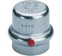 Viega Prestabo capuchon d'étanchéité 643638 42 mm, acier non allié, galvanisé, SC-Contur