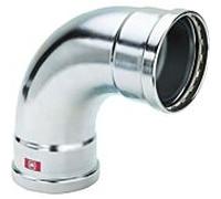 Viega Arc Viega 597597 108 mm, 90 degrés, acier non allié, SC-Contur
