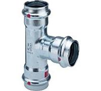 Viega Pièce en T Prestabo 558680 18 x 15 x 18 mm acier zingué SC-Contur