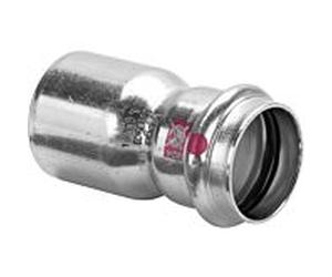 Viega Prestabo Reduzierstück 550 35 x 22 mm, avec SC-Contur, en acier non allié galvanisé