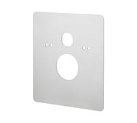 Viega Prevista Dry Plaque de recouvrement WC pour bâti-support WC, réglage en hauteur ultérieur, 703387, 8040.21