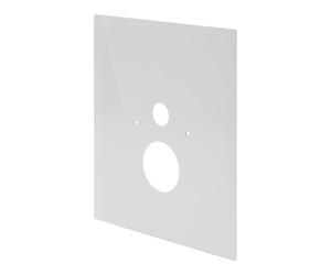 Viega Prevista Dry Plaque de recouvrement WC pour bâti-support WC, réglage en hauteur ultérieur, 775841, 8570.39
