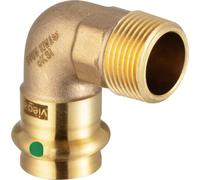 Viega Profipress Sanpress-coude de transition 90 degrés, d 15mm, R 3/8 bronze ro
